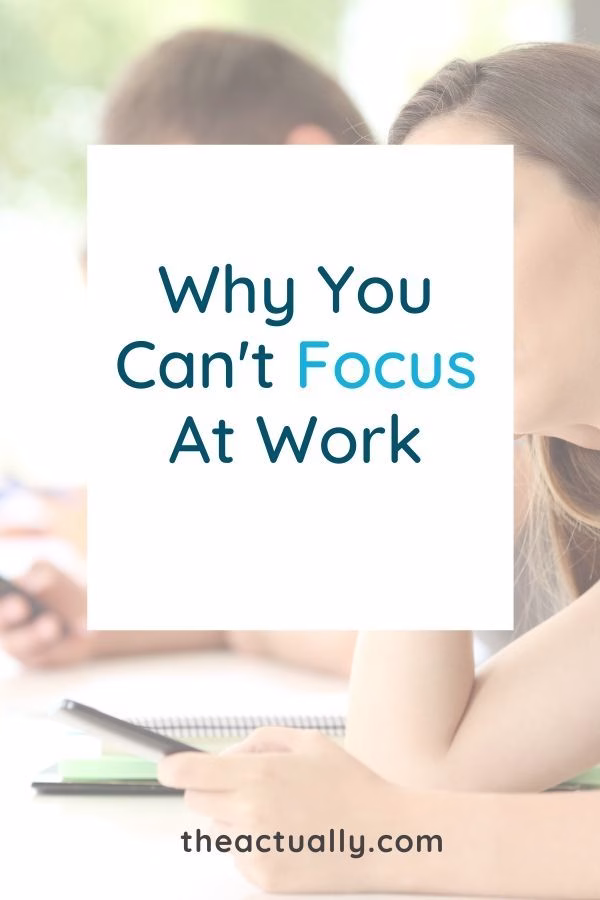 5 Reasons You Struggle With Focus (And How to Fix Them Today)