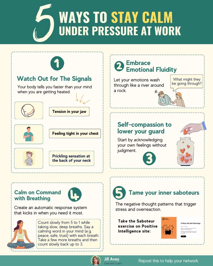 4 Proven Strategies to Stay Calm Under Pressure and Thrive