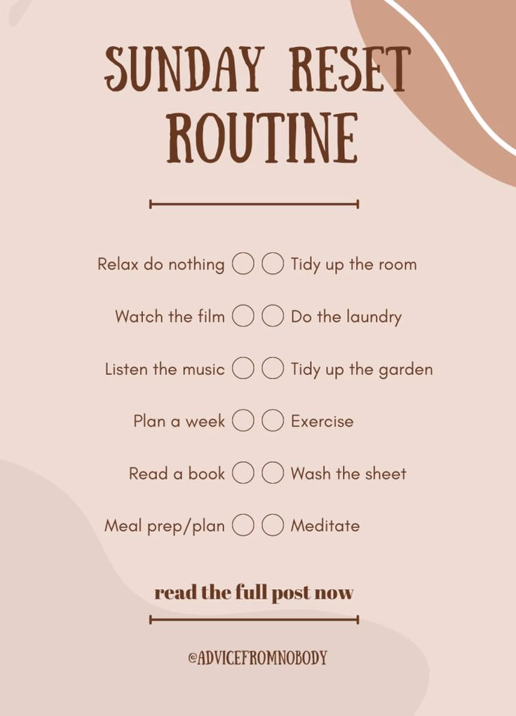 9 Smart Sunday Prep Ideas to Start Your Week Strong and Stress-Free